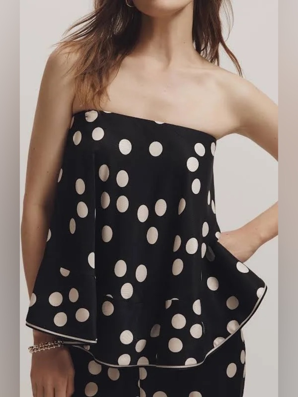 NWT Size M - Jessica Strapless Swing Top by Maeve with removable straps (US$ 98)